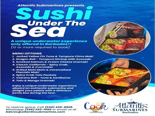 Sushi Under the Sea
