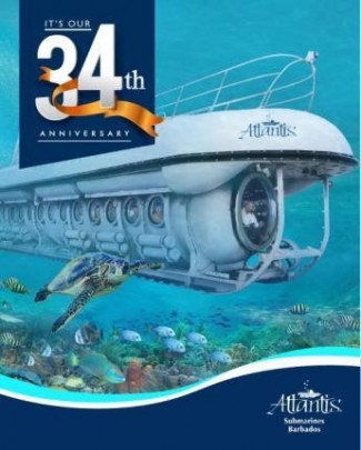 Atlantis Submarines Barbados Celebrates 34 Years