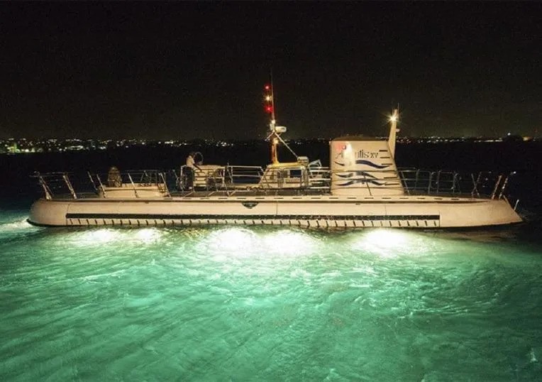 Submarine Night Dive Barbados: Sheer Adventure with Atlantis