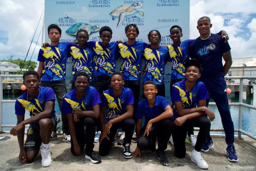 Barbados Under 17 Volleyball players treated to Atlantis Submarines Adventure