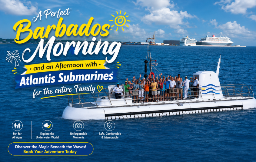 A Perfect Barbados Morning and an Afternoon with Atlantis Submarines for the entire Family